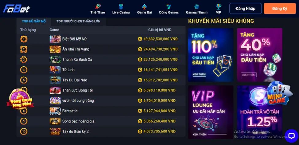 Truy cập link vào Lucki8 chính thức